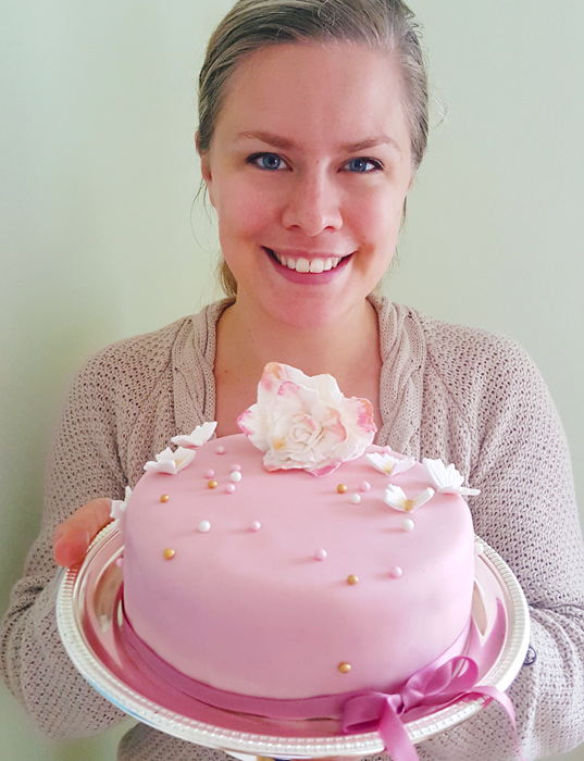Pink dream cake - rosa drömtårta