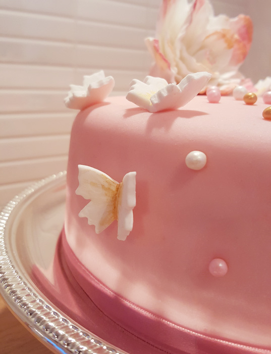 Pink dream cake - rosa drömtårta