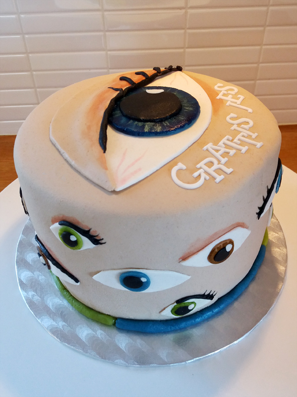 Eye cake - ögontårtan