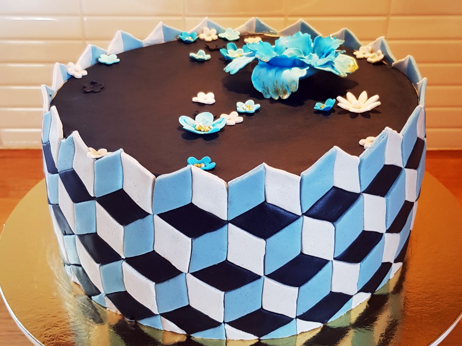 Geometrisk tårta
