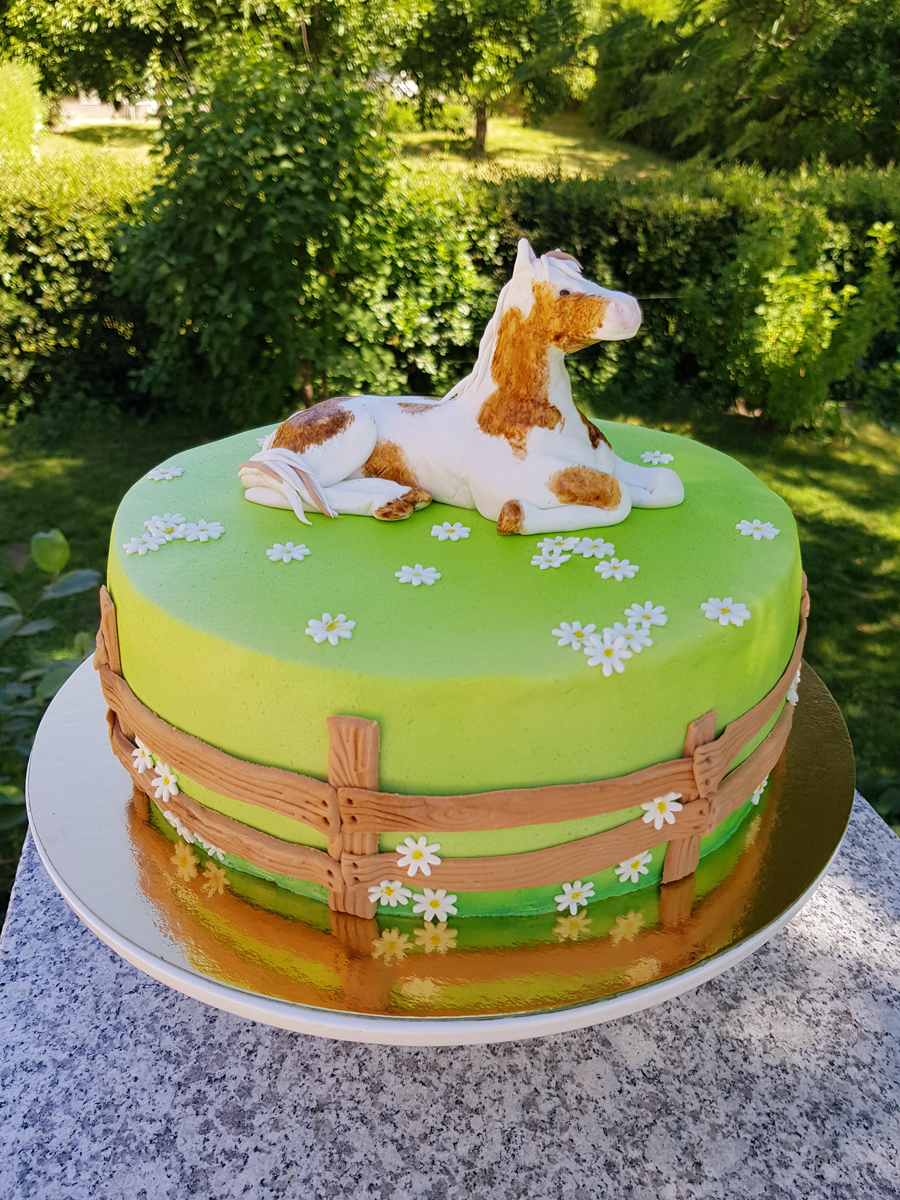 Horse cake - hästtårta